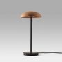 Table lamps - ABSIDIOLA table lamp with plato ceramic shade - LUXCAMBRA
