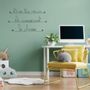 Other wall decoration - Wall Decor " Follow your dreams they know the way " - BIJOUX DE MUR