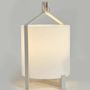Table lamps - FANAL white table lamp 48cm - LUXCAMBRA