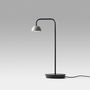 Lampes de table - ABSIDIOLA lampe à poser à bras court en albâtre ou céramique - LUXCAMBRA