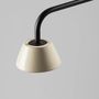 Table lamps - ABSIDIOLA conica ceramic short arm table lamp - LUXCAMBRA