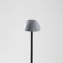 Floor lamps - ABSIDIOLA floor lamp mini 10cm lampshade in alabaster or ceramic - LUXCAMBRA