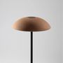 Floor lamps - ABSIDIOLA floor lamp plato 20cm ceramic shade - LUXCAMBRA