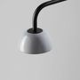 Floor lamps - ABSIDIOLA floor lamp brazo mini alabaster or ceramic lampshade - LUXCAMBRA
