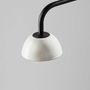 Floor lamps - ABSIDIOLA floor lamp brazo mini alabaster or ceramic lampshade - LUXCAMBRA