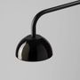 Floor lamps - ABSIDIOLA floor lamp brazo mini alabaster or ceramic lampshade - LUXCAMBRA