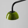 Floor lamps - ABSIDIOLA floor lamp brazo mini alabaster or ceramic lampshade - LUXCAMBRA