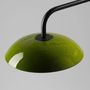 Floor lamps - ABSIDIOLA floor lamp with arms with ceramic lampshade plato - LUXCAMBRA