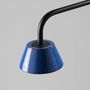 Floor lamps - ABSIDIOLA conica arm floor lamp with ceramic shade - LUXCAMBRA