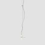 Hanging lights - HOLD hanging lamp with steel rod in black or white - LUXCAMBRA