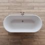 Baignoires - Baignoire îlot ovale JADE L.170 x l.80 cm, by SPALINA - SPALINA