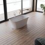Bathtubs - Freestanding Rectangular Bathtub BLISS L. 170 x W. 80 cm, by SPALINA - SPALINA