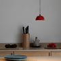 Hanging lights - ABSIDIOLA mini hanging lamp with alabaster or ceramic shade - LUXCAMBRA