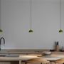 Hanging lights - ABSIDIOLA mini hanging lamp with alabaster or ceramic shade - LUXCAMBRA