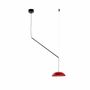 Hanging lights - ABSIDIOLA moving hanging lamp plato ceramic lampshade - LUXCAMBRA