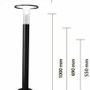 Garden accessories - FLAT 50 outdoor bollard lamp - KRILADESIGN SRL