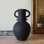 Vases - Zilil Vase - Matt Black - MAISON MARMOL