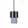 Hanging lights - KAN hanging lamp diameter of 8.5cm in black or white - LUXCAMBRA