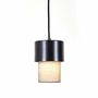 Hanging lights - KAN hanging lamp diameter of 8.5cm in black or white - LUXCAMBRA