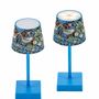 Table lamps - Table lamp, W.Morris - Strawberry Thief, rechargeable LED - JAVIER SA