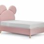 Children's bedrooms - Crazy Mouse Upholstered Bed - BLUE BEAR