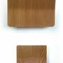 Wall lamps - KITO wooden wall light measuring 16, 25 or 49cm - LUXCAMBRA