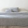 Fabric cushions - GALET double linen gauze cushion cover 40x60cm - BED AND PHILOSOPHY