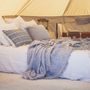Plaids - Plaid en double gaze de lin GAZELLE 140x230 cm - BED AND PHILOSOPHY