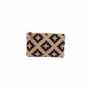 Clutches - FLEX raffia pattern pouch 25x17 cm - BED AND PHILOSOPHY