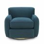 Chairs for hospitalities & contracts - Léa Contemporain | Swivel Armchair - CREARTE COLLECTIONS