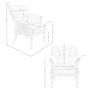 Fauteuils - Fauteuil en cuir brun cognac - ANGEL CERDÁ