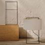 Table lamps - LEWIT table lamp in size L with cotonet shade - LUXCAMBRA