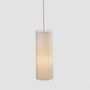 Hanging lights - LEWIT hanging lamp of 106cm with cotonet shade - LUXCAMBRA