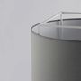Hanging lights - LEWIT hanging lamp of 106cm with cotonet shade - LUXCAMBRA