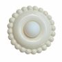 Design objects - Luna Tall Butter White Wall Lamp - BELLO ET BELLO