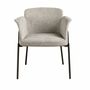 Chairs - Grey fabric chair - ANGEL CERDÁ