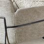 Chairs - Grey fabric chair - ANGEL CERDÁ