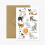 Carterie - Carte "Chats" - MARINA VANDEL