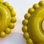 Design objects - Luna Tall Lichen Wall Lamp - BELLO ET BELLO