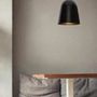 Hanging lights - LULA suspension in black with 15cm shade - LUXCAMBRA