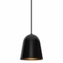 Hanging lights - LULA suspension in black with 15cm shade - LUXCAMBRA
