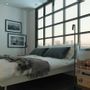 Floor lamps - MANHATTAN 135 cm floor lamp in black, white or black and gold - LUXCAMBRA