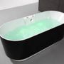 Bathtubs - UKIO WHITE Whirlpool Bathtub Bulle L. 175 x W. 75 cm, by SPALINA - SPALINA