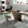 Office furniture and storage - Walnut desk - ANGEL CERDÁ