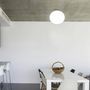 Ceiling lights - MOON ceiling lamp in white with a diameter of ø40cm, ø30cm or ø51cm - LUXCAMBRA