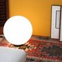 Table lamps - MOON table lamp ø30cm in black or white - LUXCAMBRA