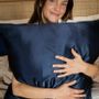 Bed linens - 100% Organic Pure Mulberry Silk Pillow Case - 65x65cm - EMILY'S PILLOW
