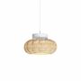 Hanging lights - NIUET hanging lamp in natural wicker of ø19.8cm, ø45cm or ø70cm - LUXCAMBRA