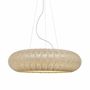 Hanging lights - NIUET hanging lamp in natural wicker of ø19.8cm, ø45cm or ø70cm - LUXCAMBRA