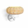 Wall lamps - NIUET natural wicker wall lamp - LUXCAMBRA